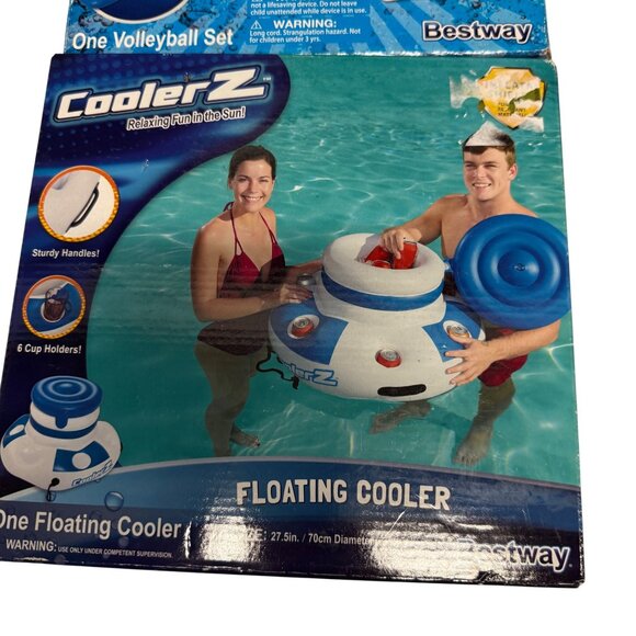 H2OGO! Volleyball Set & CoolerZ Floating Cooler By Bestway - Picture 3 of 5